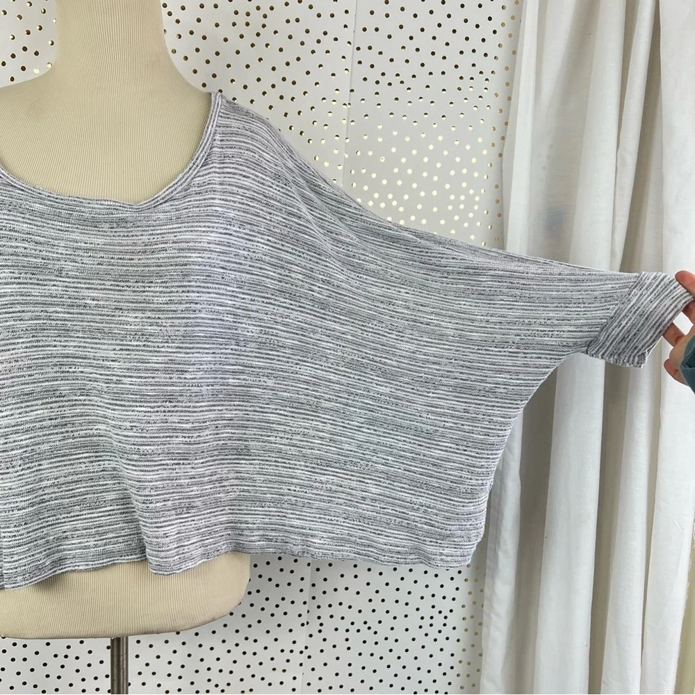 Beyond Yoga Cropped Dolman Knit Pullover